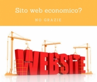 Sito web economico? No grazie